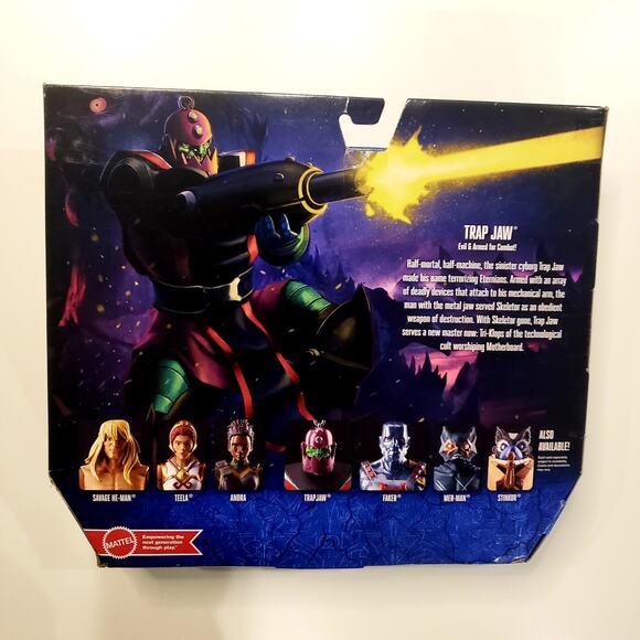 💪Mattel Masters of the Universe Masterverse Trap Jaw 7 inch Action Figure NEW - Picture 2 of 2